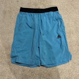 Adidas mens small blue shorts